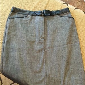 Size 10 gray pencil skirt